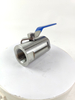 Mini stainless Steel Thread Ball valve 