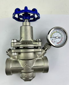 Threaded Steam Pressure Reducing Valve with Shockproof Dial, Manual Operation