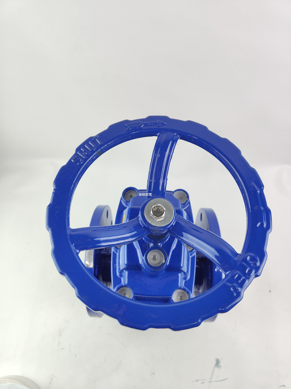 Z45X-16q Dark Rod Manual Turbine Cast Iron Flange Gate Valve
