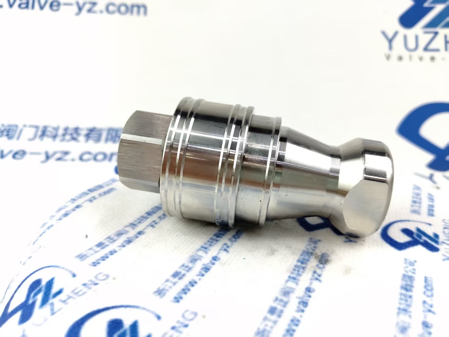 Stainless Steel Hydraulic Quick Coupling / Quick Disconnect Coupler