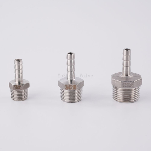  SS304 Male Thread Barb Hose Fitting