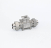 3PC Stainless Steel Thread Ball Valve With Mounting Pad With Union
