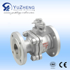 Industrial 2PC Stainless Steel Flanged Ball Valve