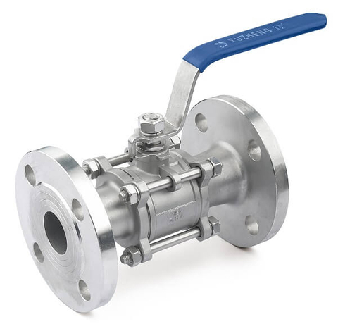 3PC Stainless Steel Flange Ball Valve