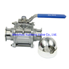 Stainless Steel DN15-DN80 3pc Ball Valve Manufacture of China